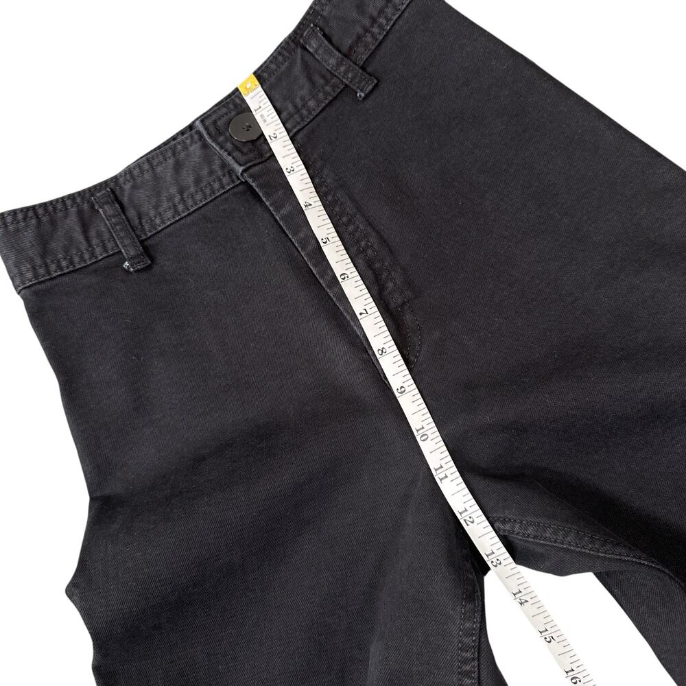 Zara Women's High Waisted Black Wide Leg Jeans Size 4 - Picture 4 of 7